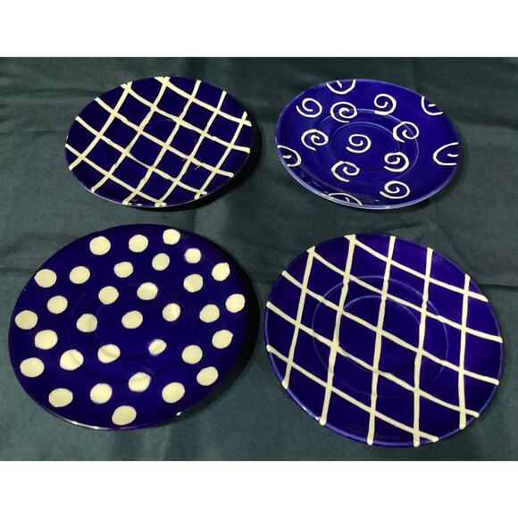 Set of 4 Pacific Rim Salad Dessert Plates 7.25” - Picture 1 of 9